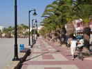San Pedro street along Mar Menor Sea